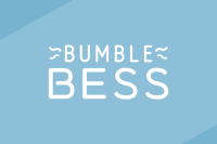 Blue header featuring the BumbleBess logo