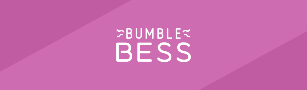 Violet header featuring the BumbleBess logo
