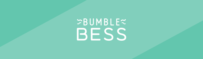 Mint green header featuring the BumbleBess logo