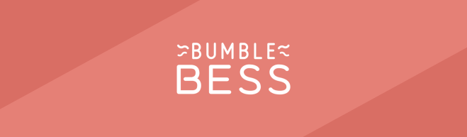 Brick red header featuring the BumbleBess logo
