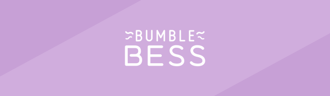 Lilac header featuring the BumbleBess logo